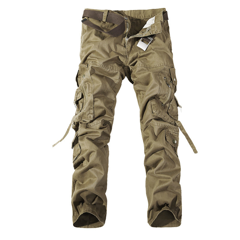 Men's Multi-pocket Cargo Pants Washed Hot Sale Cargo Pants - 𝓢𝓱𝓸𝓹𝓵𝓮𝓬𝔂
