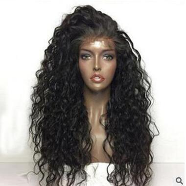 New product explosion European and American fashion wig ladies front lace chemical fiber wig set - 𝓢𝓱𝓸𝓹𝓵𝓮𝓬𝔂