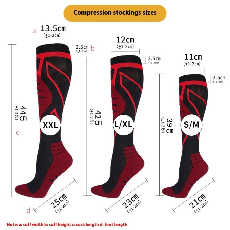 Outdoor Running Fitness Sports Comfortable Compression Socks Skipping Rope Calf Socks - 𝓢𝓱𝓸𝓹𝓵𝓮𝓬𝔂