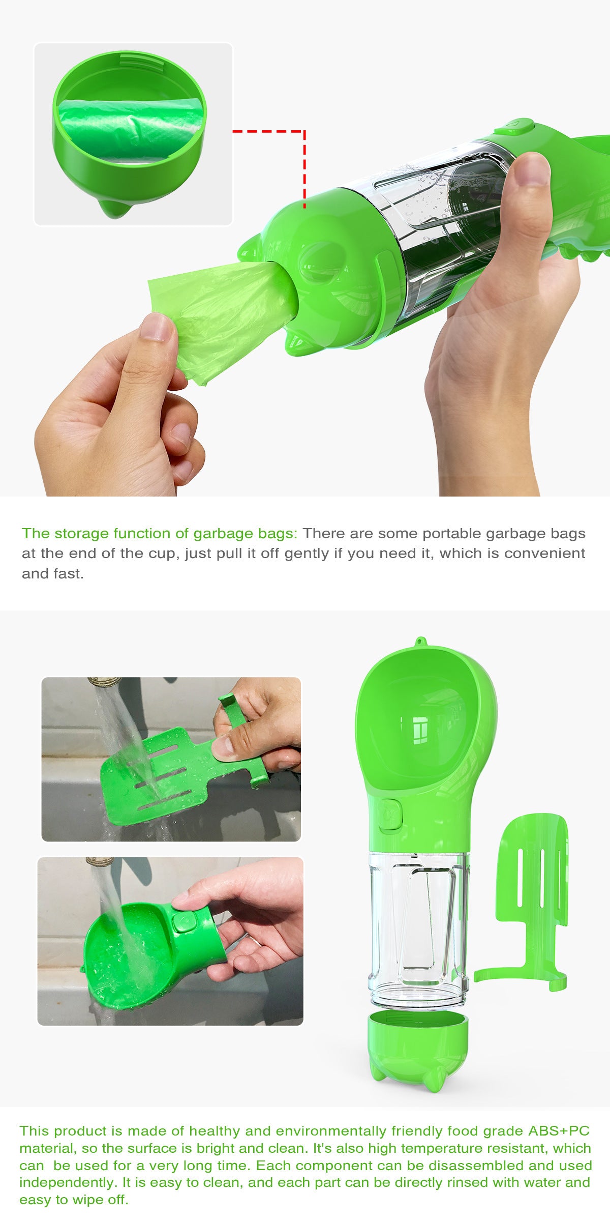 Pet Multi-functional Water Bottle - 𝓢𝓱𝓸𝓹𝓵𝓮𝓬𝔂