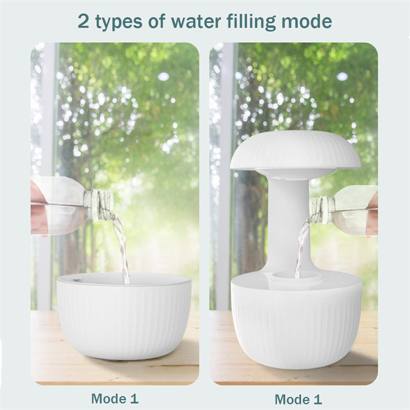 Anti-gravity Air Humidifier Mute Countercurrent Humidifier Levitating Water Drops Cool Mist Maker Fogger Relieve Fatigue - 𝓢𝓱𝓸𝓹𝓵𝓮𝓬𝔂