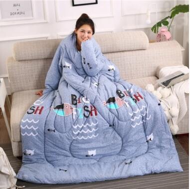 Winter Lazy Quilt with Sleeves - 𝓢𝓱𝓸𝓹𝓵𝓮𝓬𝔂