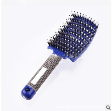 Hairbrush Anti Klit Brushy Haarborstel Women Detangler Hair Brush Bristle Nylon Scalp Massage  Teaser Hair Brush Comb - 𝓢𝓱𝓸𝓹𝓵𝓮𝓬𝔂