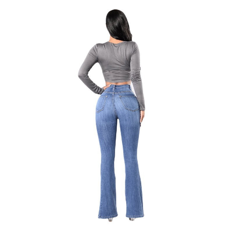New high waist stretch jeans - 𝓢𝓱𝓸𝓹𝓵𝓮𝓬𝔂