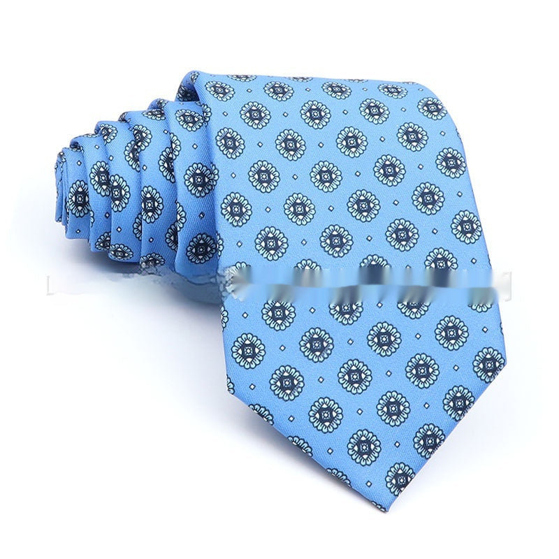 Business Polyester Men's Printed Workplace Tie - 𝓢𝓱𝓸𝓹𝓵𝓮𝓬𝔂
