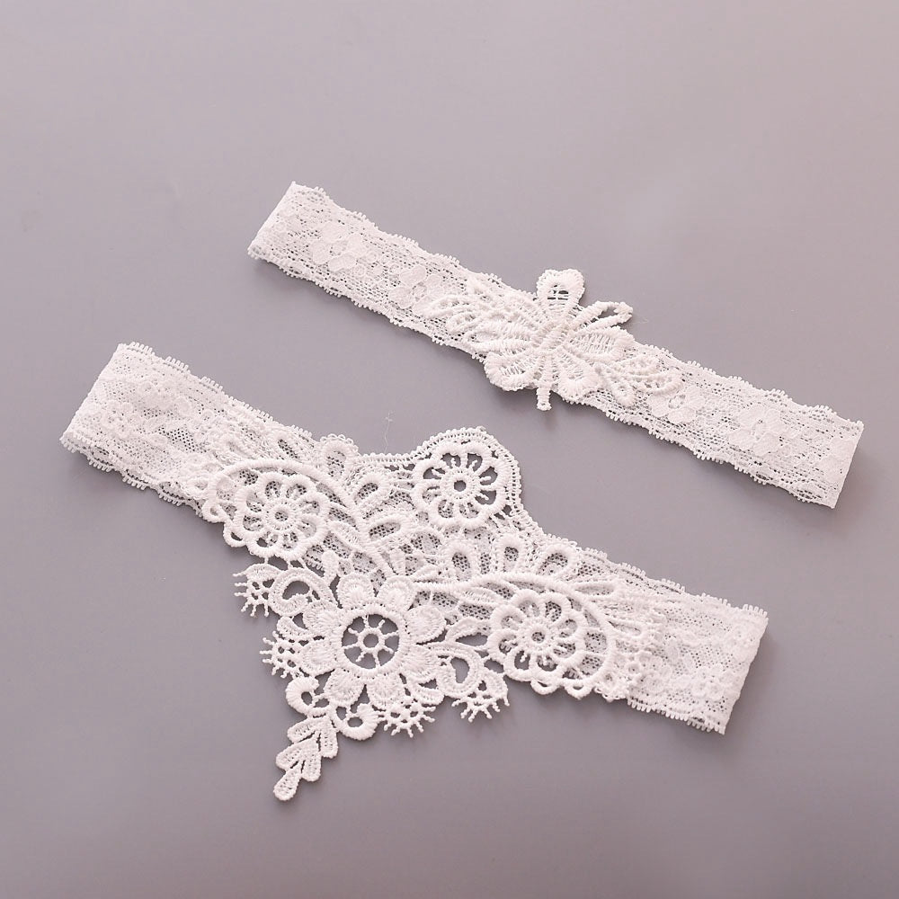 Lace Garter Belt Wedding Leg Loop Leg Strap - 𝓢𝓱𝓸𝓹𝓵𝓮𝓬𝔂