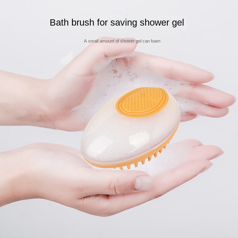 Dog Cat Bath Brush 2-in-1 Pet SPA Massage Comb Soft Silicone Pets Shower Hair Grooming Cmob Dog Cleaning Tool Pet Products - 𝓢𝓱𝓸𝓹𝓵𝓮𝓬𝔂