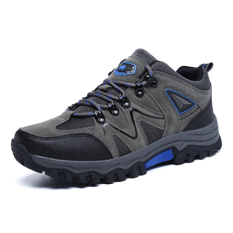 Outdoor Sports Men's Suede Low Top Hiking Shoes - 𝓢𝓱𝓸𝓹𝓵𝓮𝓬𝔂