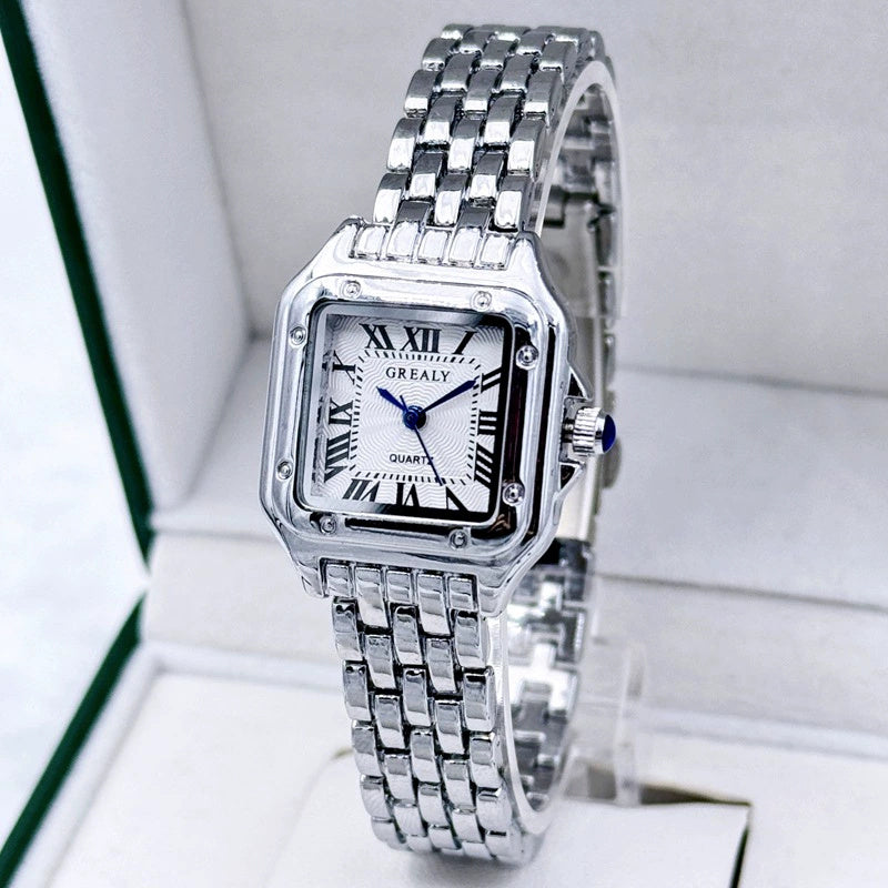 Waterproof Women's Square Watch Fashion - 𝓢𝓱𝓸𝓹𝓵𝓮𝓬𝔂