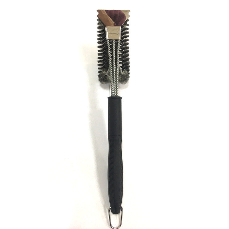 BBQ Grill Barbecue Kit Cleaning Brush Stainless Steel Kitchen Accessories Bristles Cleaning Brushes Cooking Tool Barbecue Gadget - 𝓢𝓱𝓸𝓹𝓵𝓮𝓬𝔂