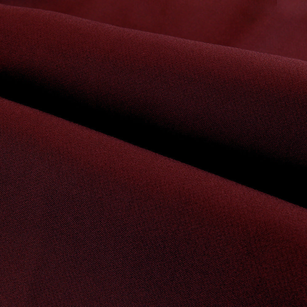 Men's Double Fold Line Solid Color Casual Suit Pants - 𝓢𝓱𝓸𝓹𝓵𝓮𝓬𝔂