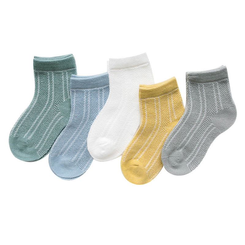 Cotton breathable male and female baby socks - 𝓢𝓱𝓸𝓹𝓵𝓮𝓬𝔂