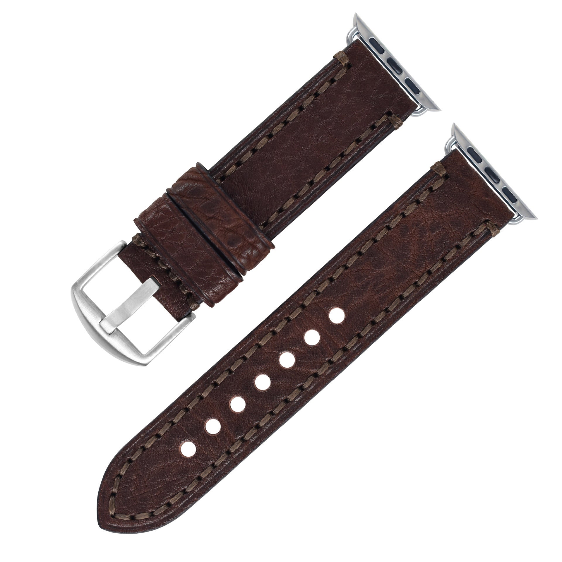 Casual Simple Top Layer Cow Leather Watch Strap - 𝓢𝓱𝓸𝓹𝓵𝓮𝓬𝔂