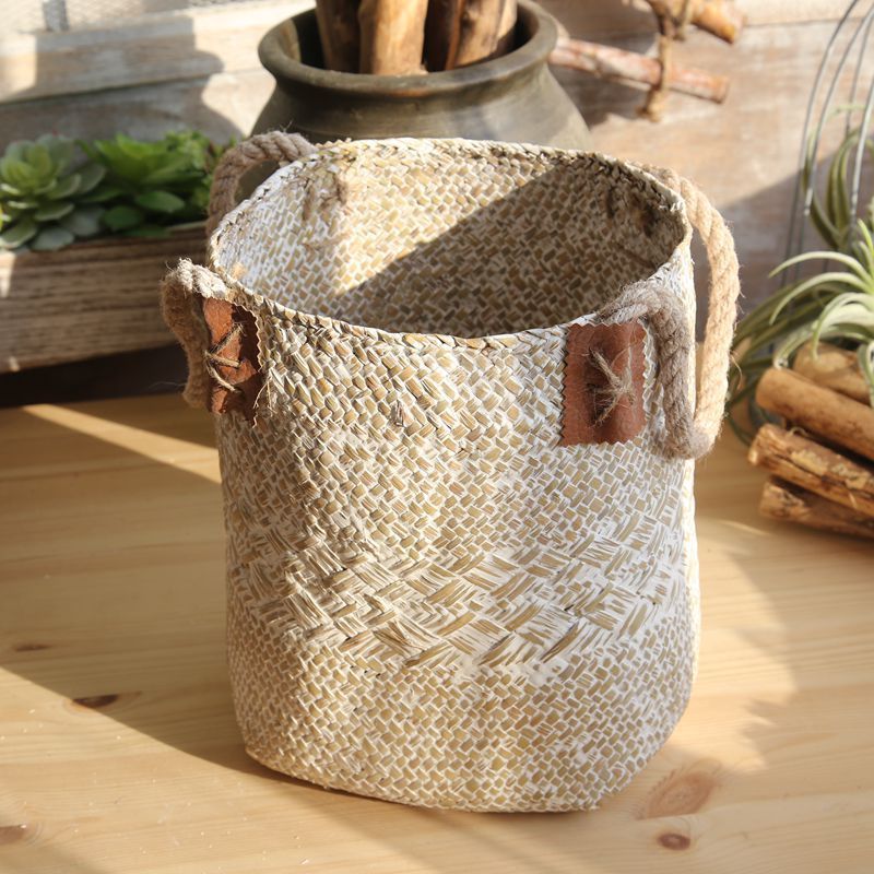 Hand woven basket flower basket basket rattan - 𝓢𝓱𝓸𝓹𝓵𝓮𝓬𝔂
