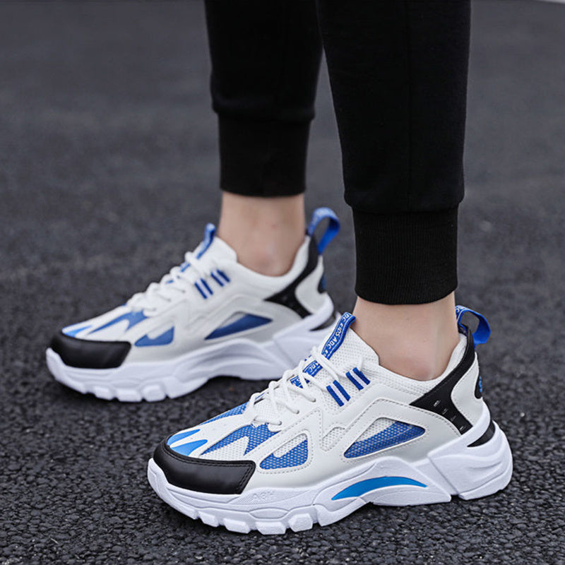 White Sneakers Men Non Slip Walking Running Shoes Sports - 𝓢𝓱𝓸𝓹𝓵𝓮𝓬𝔂