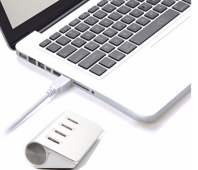 Household Portable Aluminum Alloy Four-port Hub - 𝓢𝓱𝓸𝓹𝓵𝓮𝓬𝔂