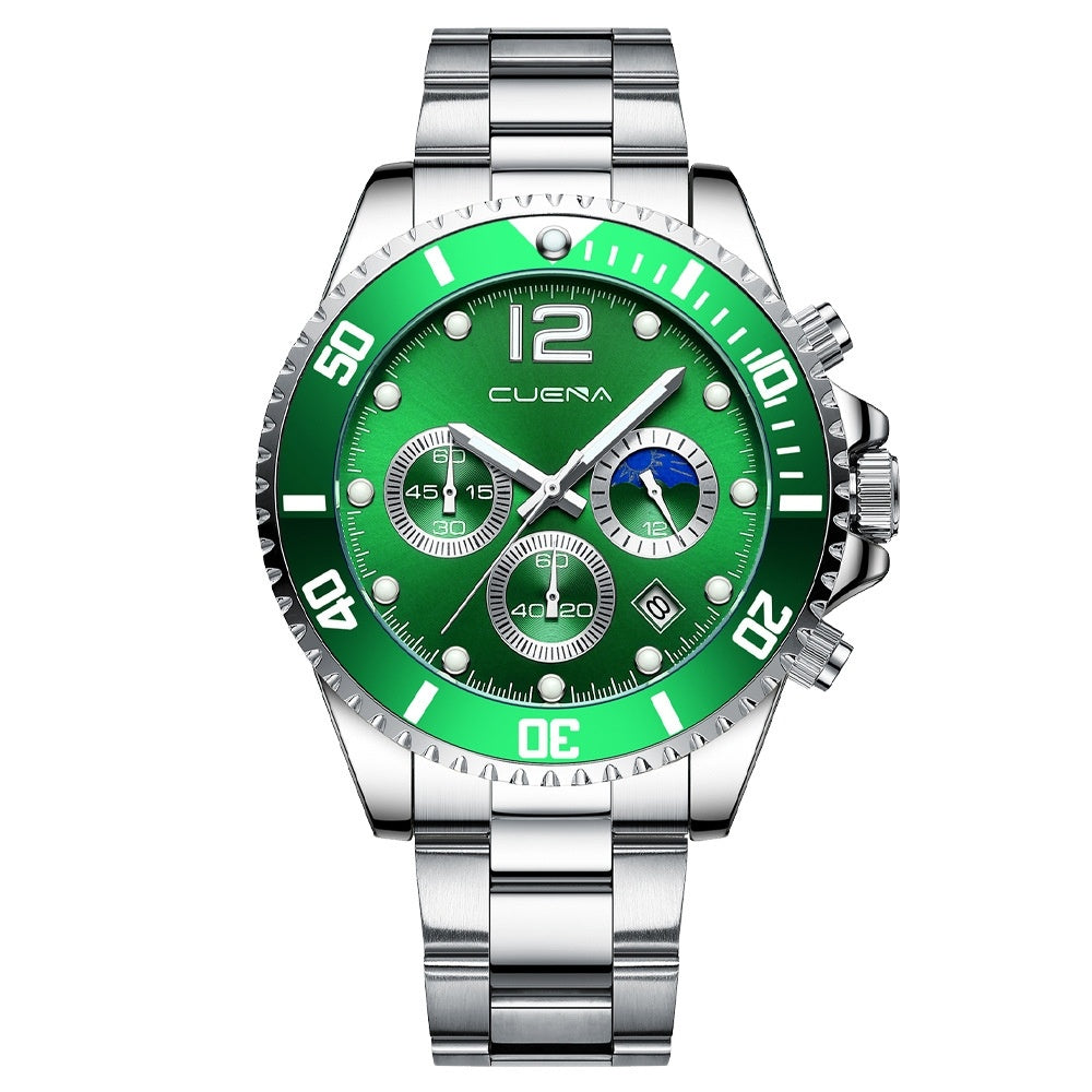 Fashion Casual Steel Band Six Needle Steel Band Watch - 𝓢𝓱𝓸𝓹𝓵𝓮𝓬𝔂