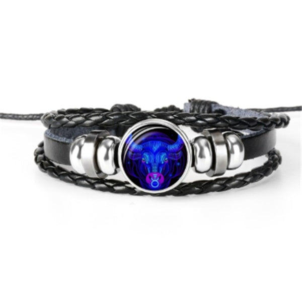 Zodiac Constellation Bracelet Braided Design Bracelet For Men Women Kids - 𝓢𝓱𝓸𝓹𝓵𝓮𝓬𝔂