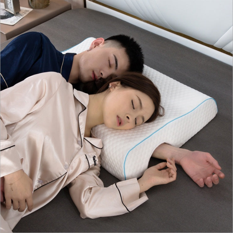 Couples Pillow Arched Cuddle Pillow With Slow Rebound Memory Foam For Arm Rest Hand Pillow - 𝓢𝓱𝓸𝓹𝓵𝓮𝓬𝔂