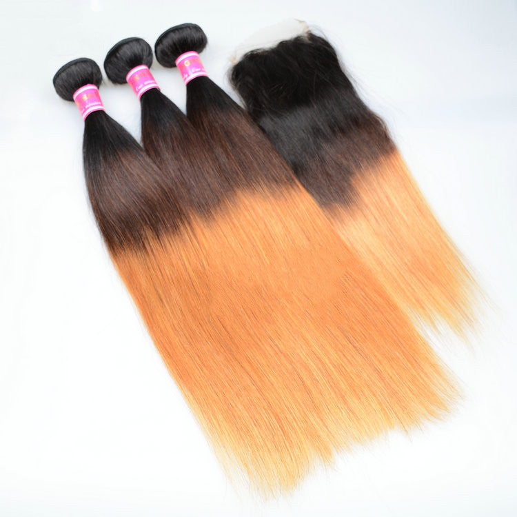 Straight hair weave hand woven hair wig for ladies - 𝓢𝓱𝓸𝓹𝓵𝓮𝓬𝔂