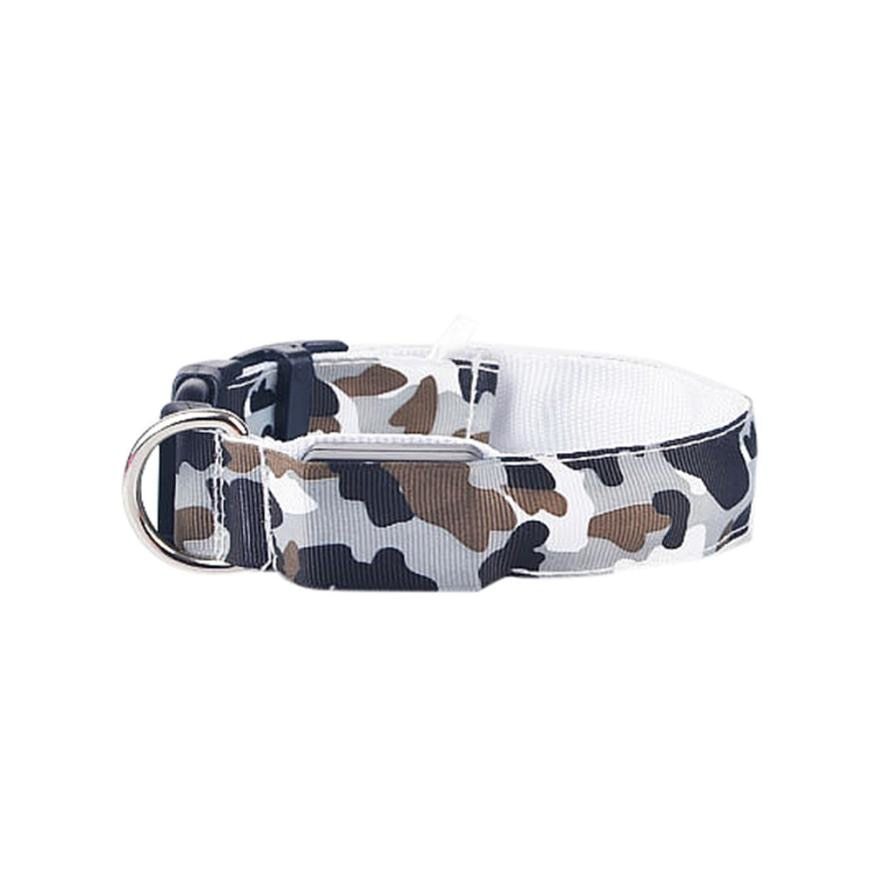 Camouflage pet supplies luminous dog collar - 𝓢𝓱𝓸𝓹𝓵𝓮𝓬𝔂