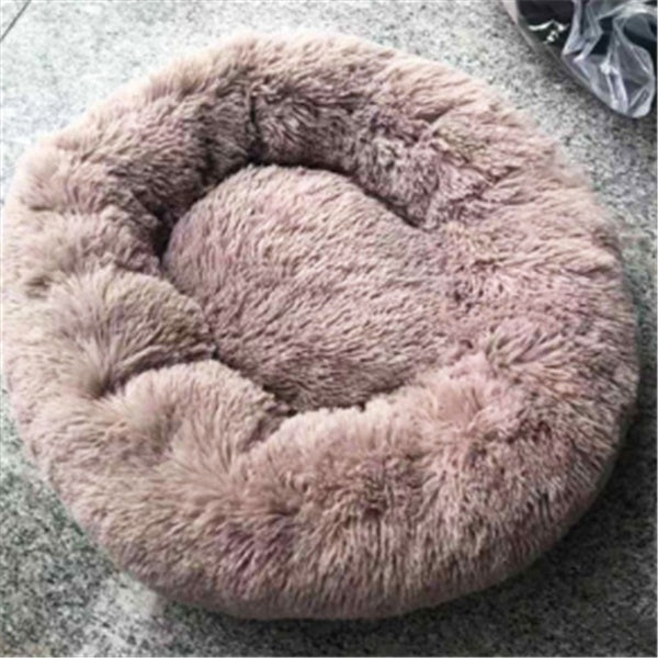 Round Long Hairy Autumn And Winter Nest Pad Cat Mattress - 𝓢𝓱𝓸𝓹𝓵𝓮𝓬𝔂