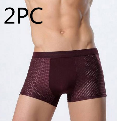 Ice silk men's underwear mesh boxer - 𝓢𝓱𝓸𝓹𝓵𝓮𝓬𝔂