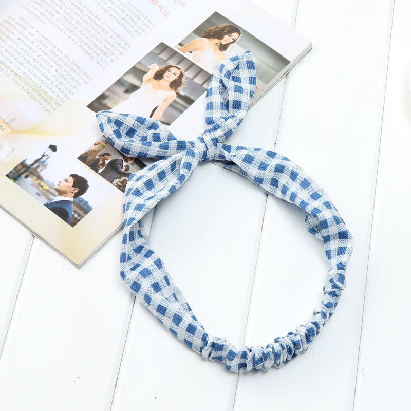 Big bow tie bunny ears headband - 𝓢𝓱𝓸𝓹𝓵𝓮𝓬𝔂