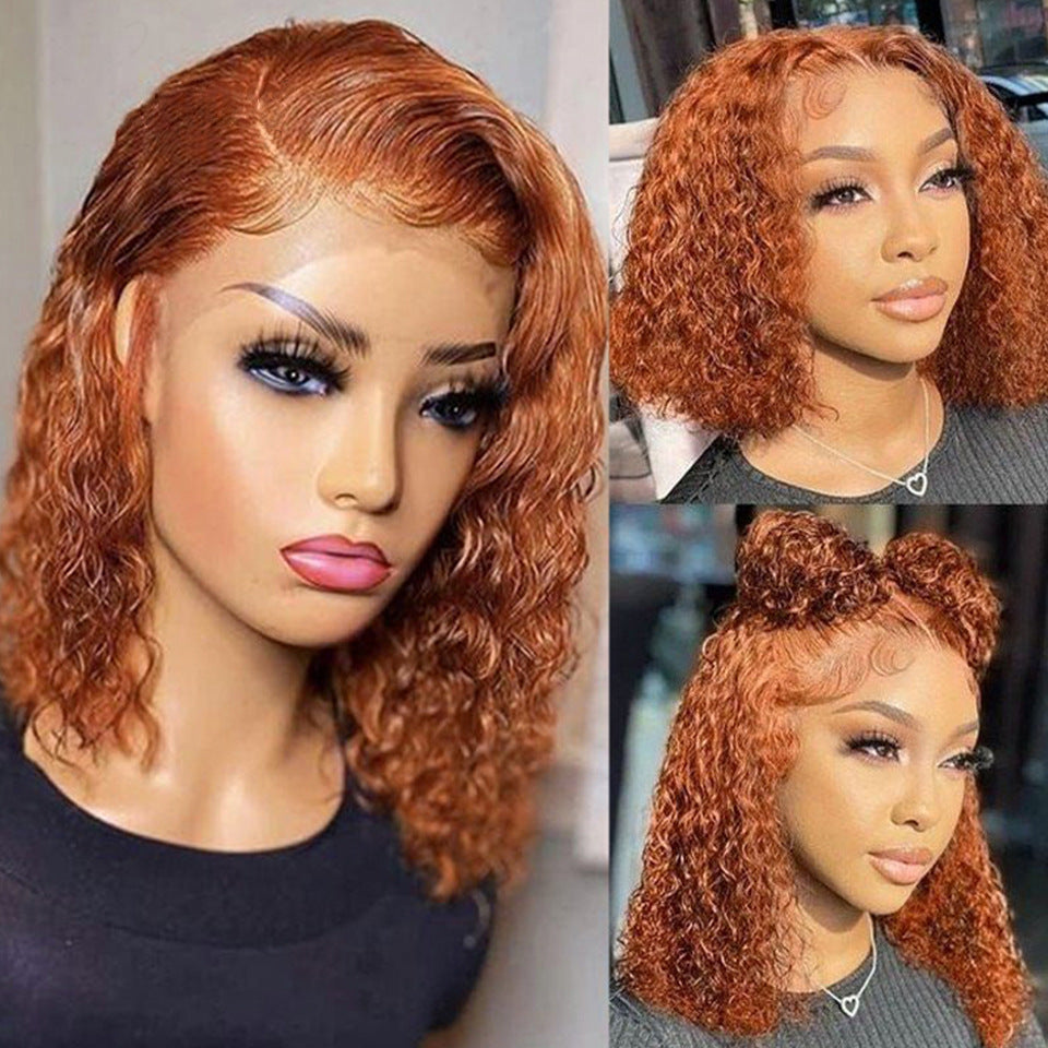 Human Hair Wigs Bob Water Wav - 𝓢𝓱𝓸𝓹𝓵𝓮𝓬𝔂