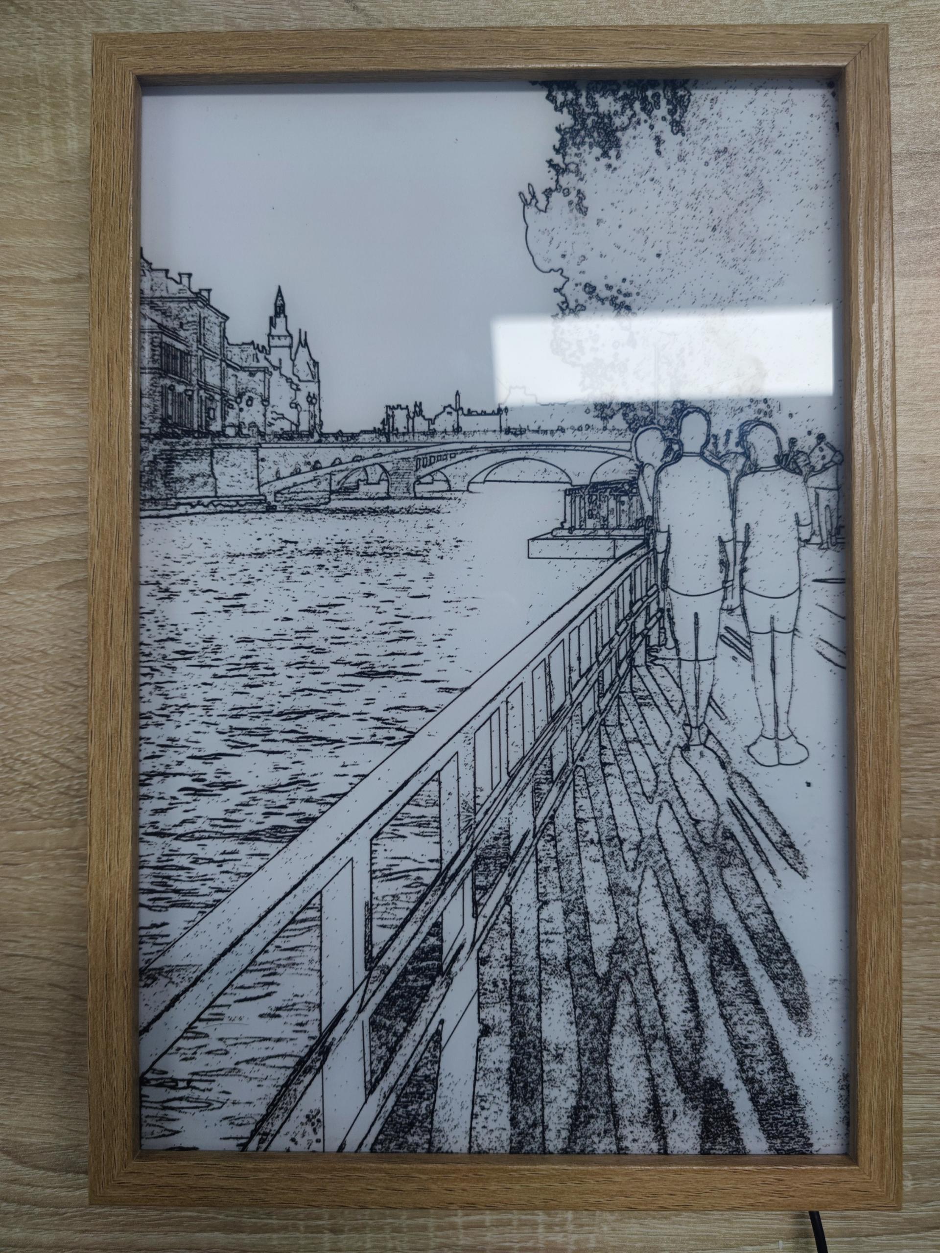 Illuminated Picture LED Decorative Light Painting Bedside Picture Style Creative Modern Simulate Sunshine Drawing Night Light Gift - 𝓢𝓱𝓸𝓹𝓵𝓮𝓬𝔂