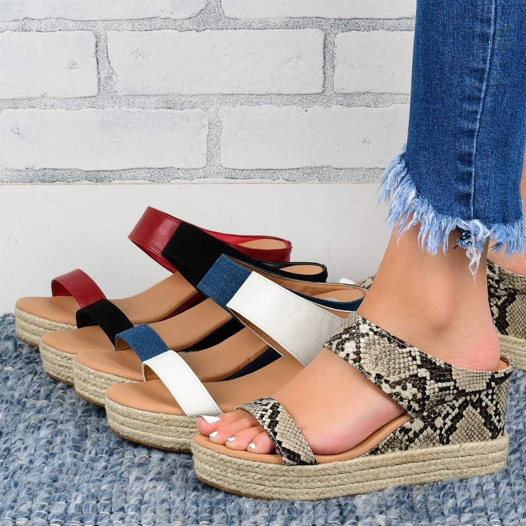 Wedge Heel Slippers Casual Sandals Hemp High Wedge Heel Shoes - 𝓢𝓱𝓸𝓹𝓵𝓮𝓬𝔂