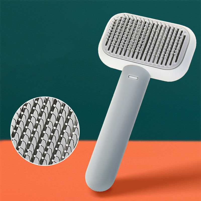New Pet Cat Dog Hair Brush Hair Massage Comb Open-Knot Brush Grooming Cleaning Tool Stainless Steel Comb - 𝓢𝓱𝓸𝓹𝓵𝓮𝓬𝔂