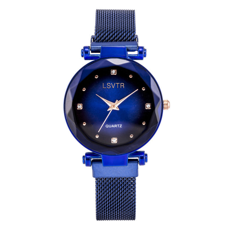 Women's Starry Quartz Lazy Magnet Strap Iron-absorbing Watch - 𝓢𝓱𝓸𝓹𝓵𝓮𝓬𝔂