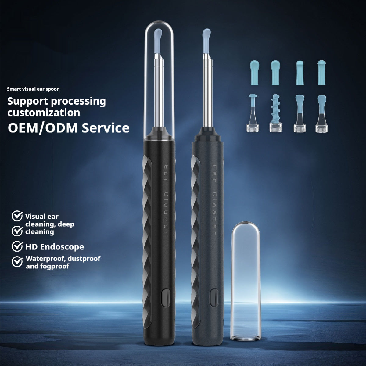 Visual Earpick Smart Wireless Waterproof Ear Pick Artifact Earwax Cleaner - 𝓢𝓱𝓸𝓹𝓵𝓮𝓬𝔂