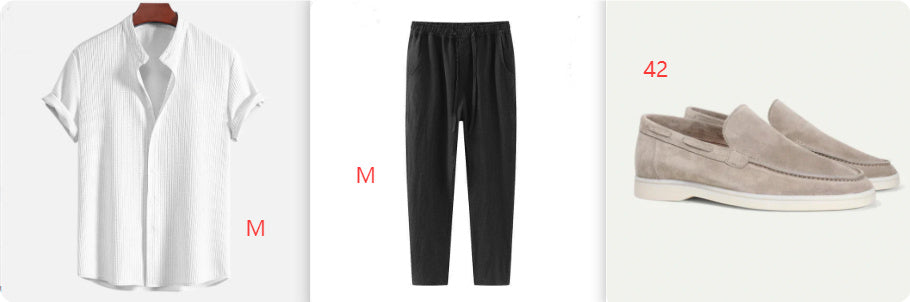 Short Sleeve Loose Shirt Top Summer Mens Clothing - 𝓢𝓱𝓸𝓹𝓵𝓮𝓬𝔂