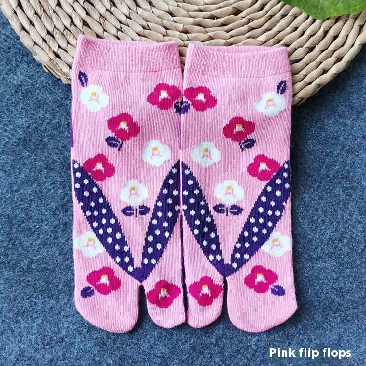 Two-toe Socks Split Toe Women's Cotton Socks - 𝓢𝓱𝓸𝓹𝓵𝓮𝓬𝔂