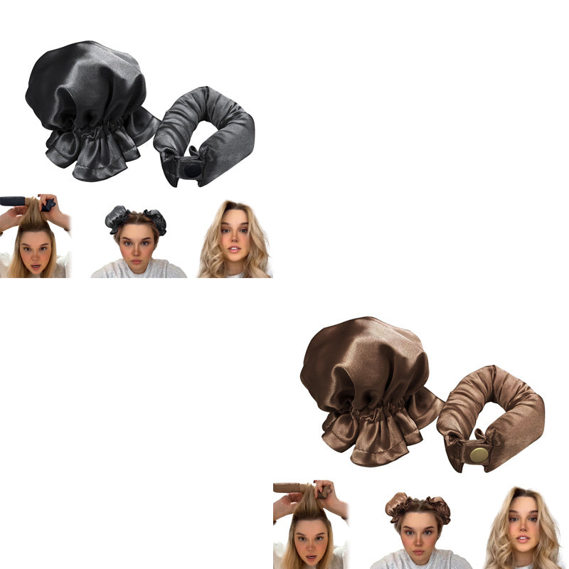 New Heatless Curl Stick With Cloth Cover Cute Ball Head Hair Curler Headband Hair Rollers Wave Form Curling Rod Hair Style Tools Gadgets - 𝓢𝓱𝓸𝓹𝓵𝓮𝓬𝔂