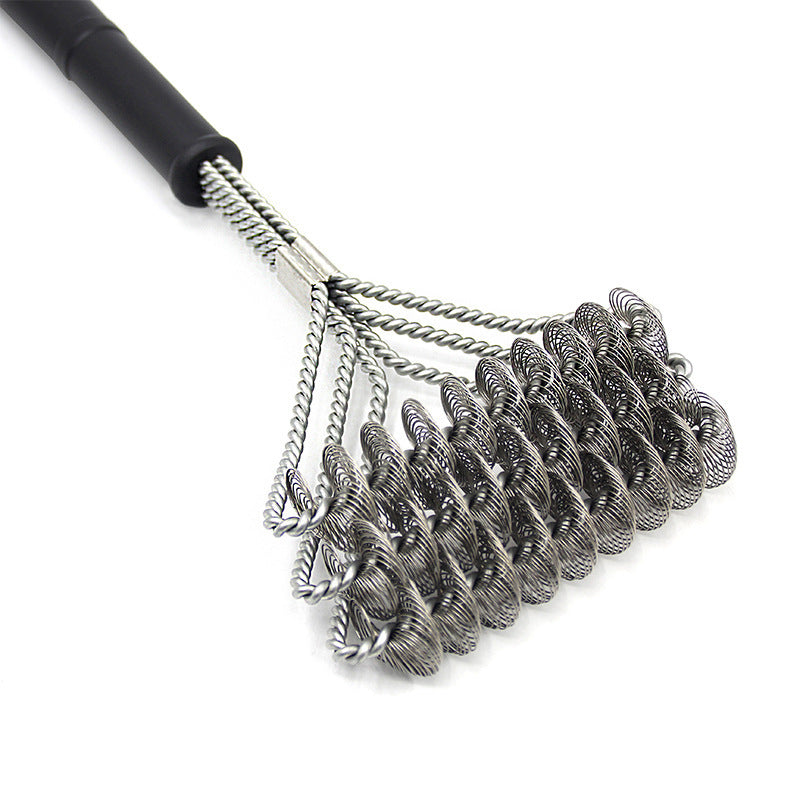Barbecue Grill BBQ Brush Clean Tool Stainless Steel Wire Bristles Non-stick Cleaning Brushes - 𝓢𝓱𝓸𝓹𝓵𝓮𝓬𝔂