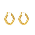 Emani Twist Square Earrings - 𝓢𝓱𝓸𝓹𝓵𝓮𝓬𝔂