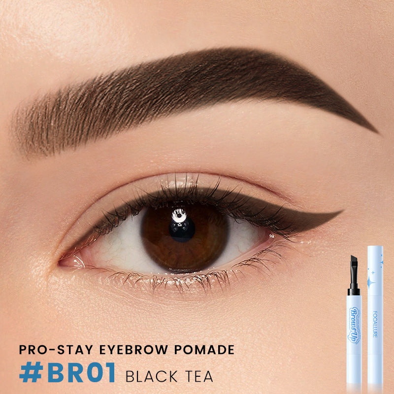 2 In 1 3D Eyebrow Gel Cream Eyeliner Pencil 3 Colors Waterproof Long-lasting Eyebrow Pomade Enhancers Makeup Cosmetics - 𝓢𝓱𝓸𝓹𝓵𝓮𝓬𝔂
