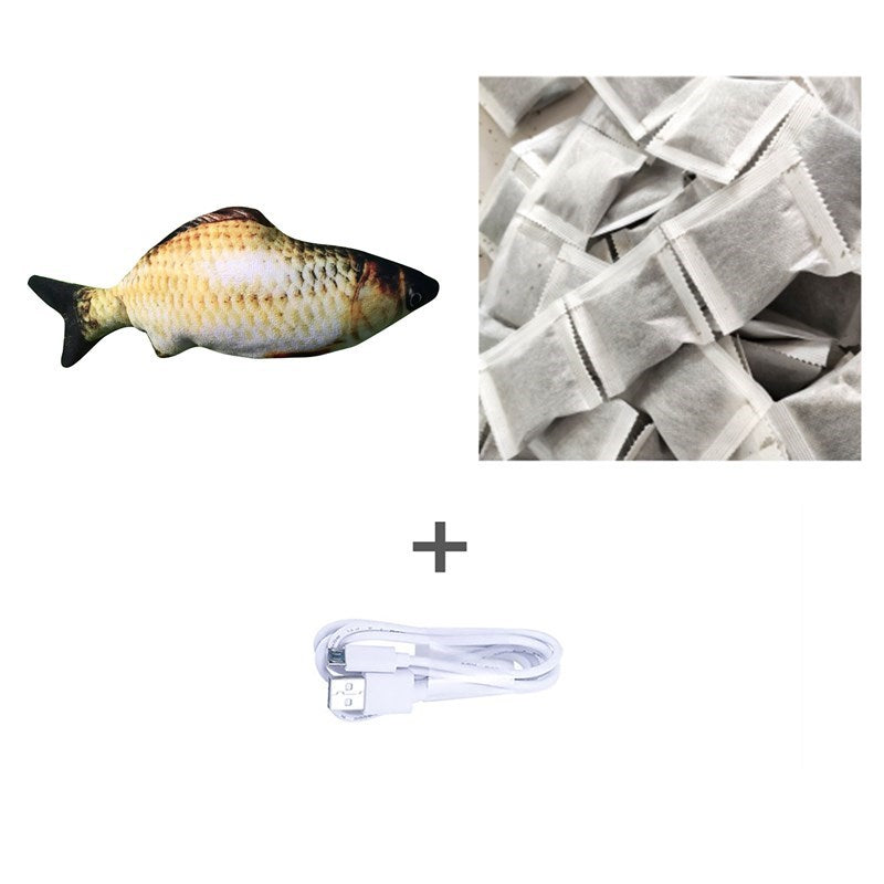 Without Cat Nip Version - Electric Jumping Fish Simulation Electric Fish Toy - 𝓢𝓱𝓸𝓹𝓵𝓮𝓬𝔂