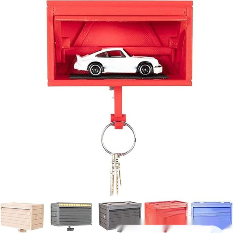 Car Key Ring With Door Garage Keychain - 𝓢𝓱𝓸𝓹𝓵𝓮𝓬𝔂