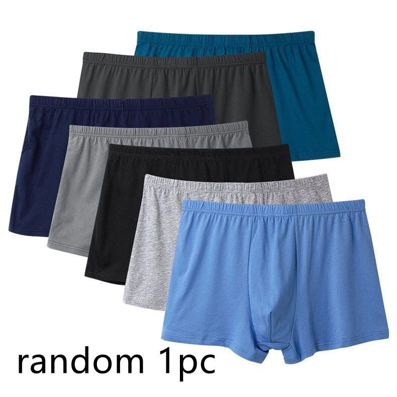 Men's Boxer Mid Waist Underwear Middle-aged And Elderly Cotton Shorts - 𝓢𝓱𝓸𝓹𝓵𝓮𝓬𝔂