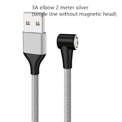 Compatible with Apple , Magnetic USB Cable Fast Charging Micro USB Type C Data Wire Cord Magnet Charger Mobile Phone Cable