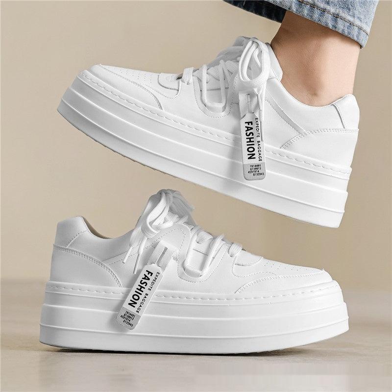 Breathable Running Leisure Sports Men Slip-on Lofter Board Shoes 