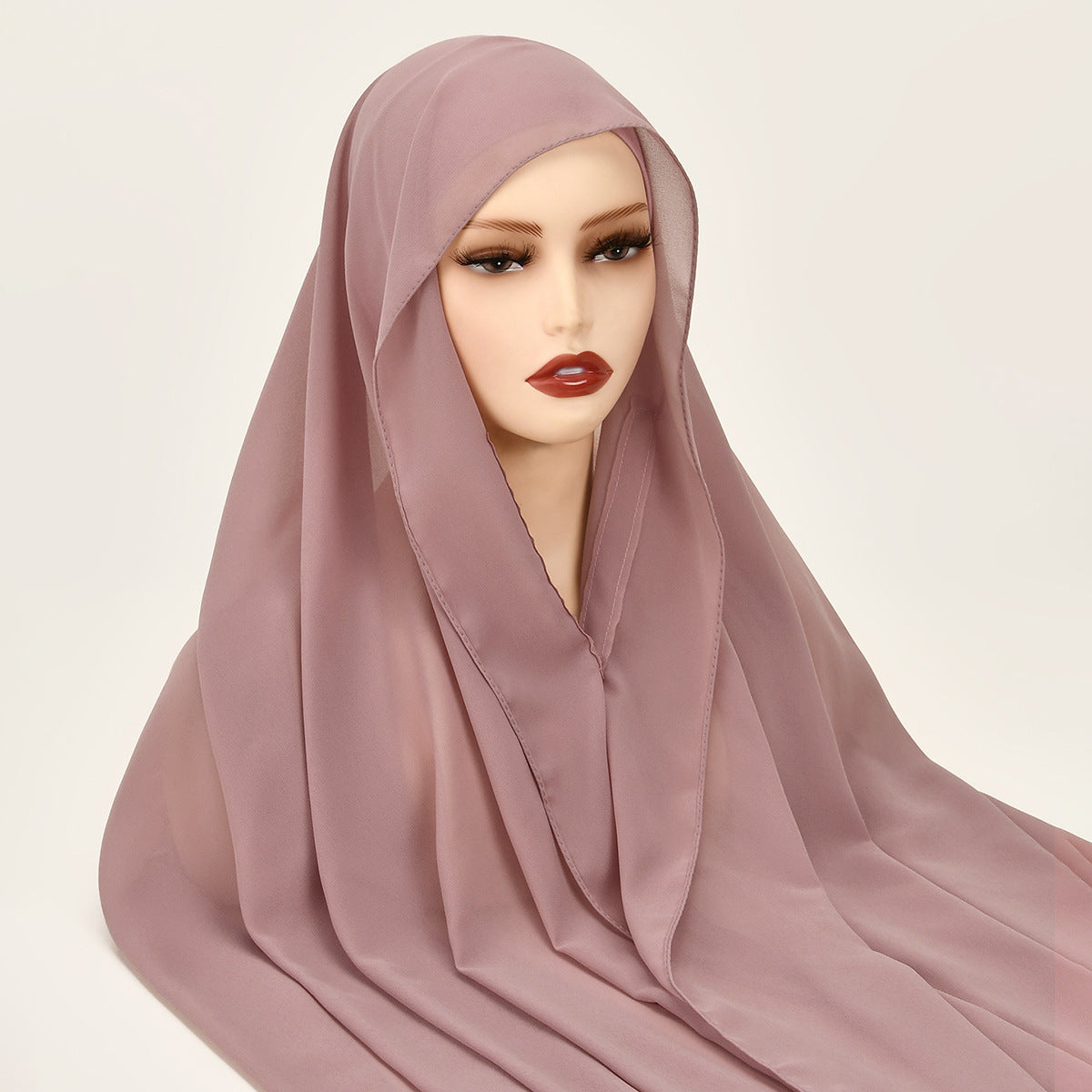 Lazy Chiffon Convenient Headscarf Magnetic Buckle Fixed - 𝓢𝓱𝓸𝓹𝓵𝓮𝓬𝔂