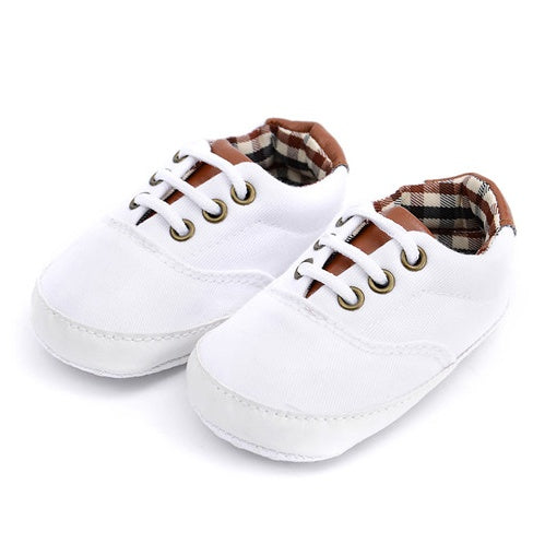 Solid color casual lace soft bottom baby canvas shoes baby shoes toddler shoes - 𝓢𝓱𝓸𝓹𝓵𝓮𝓬𝔂