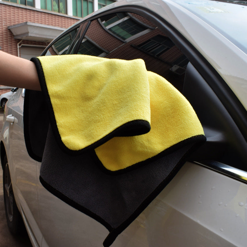 Two-color Couble-sided Car Dual-use Cleaning Car Wash Towel - 𝓢𝓱𝓸𝓹𝓵𝓮𝓬𝔂