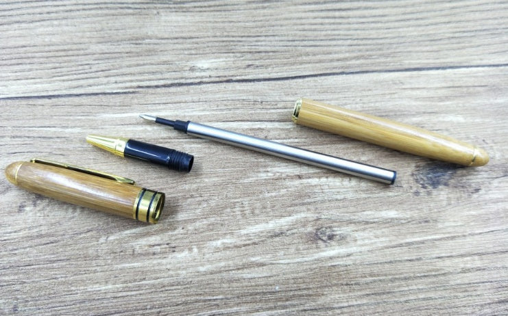 Bamboo Pen Bamboo Pen Pen Ball Pen Lettering Customer Gift Hard Pen Neutral Bamboo Pen - 𝓢𝓱𝓸𝓹𝓵𝓮𝓬𝔂