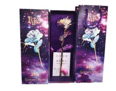 24K Luminous Color Gold Rose Flower Set - 𝓢𝓱𝓸𝓹𝓵𝓮𝓬𝔂